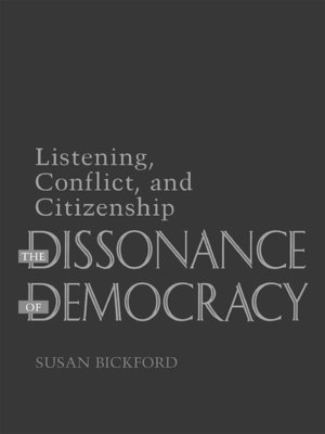 cover image of The Dissonance of Democracy